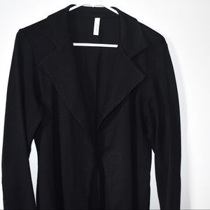 Basic Black Cardigan - L